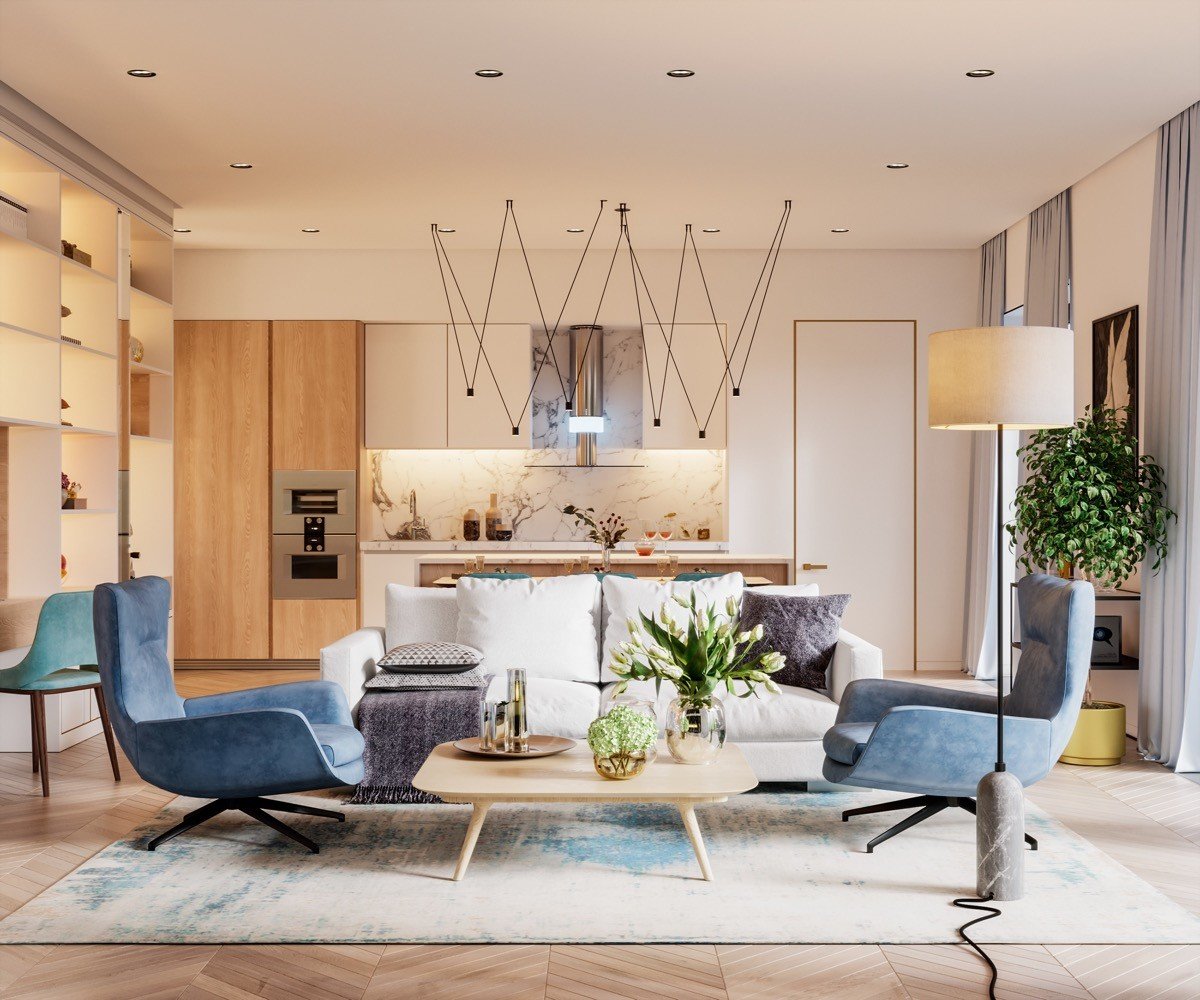 Open-plan-living-room-design